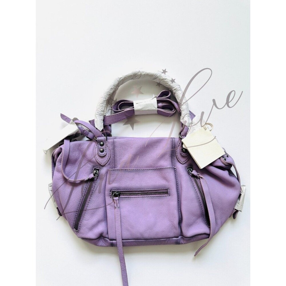 FREE PEOPLE We The Free Baby Emerson Tote Bag In Lilac / Purple NWT 🔥 - Picture 2 of 13